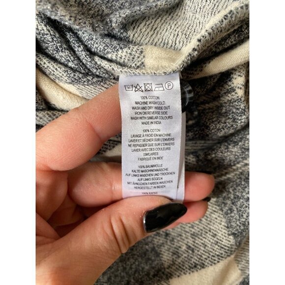 French Connection NEW women "arla" patched flannel skirt sz 10 BNWT - Picture 8 of 8